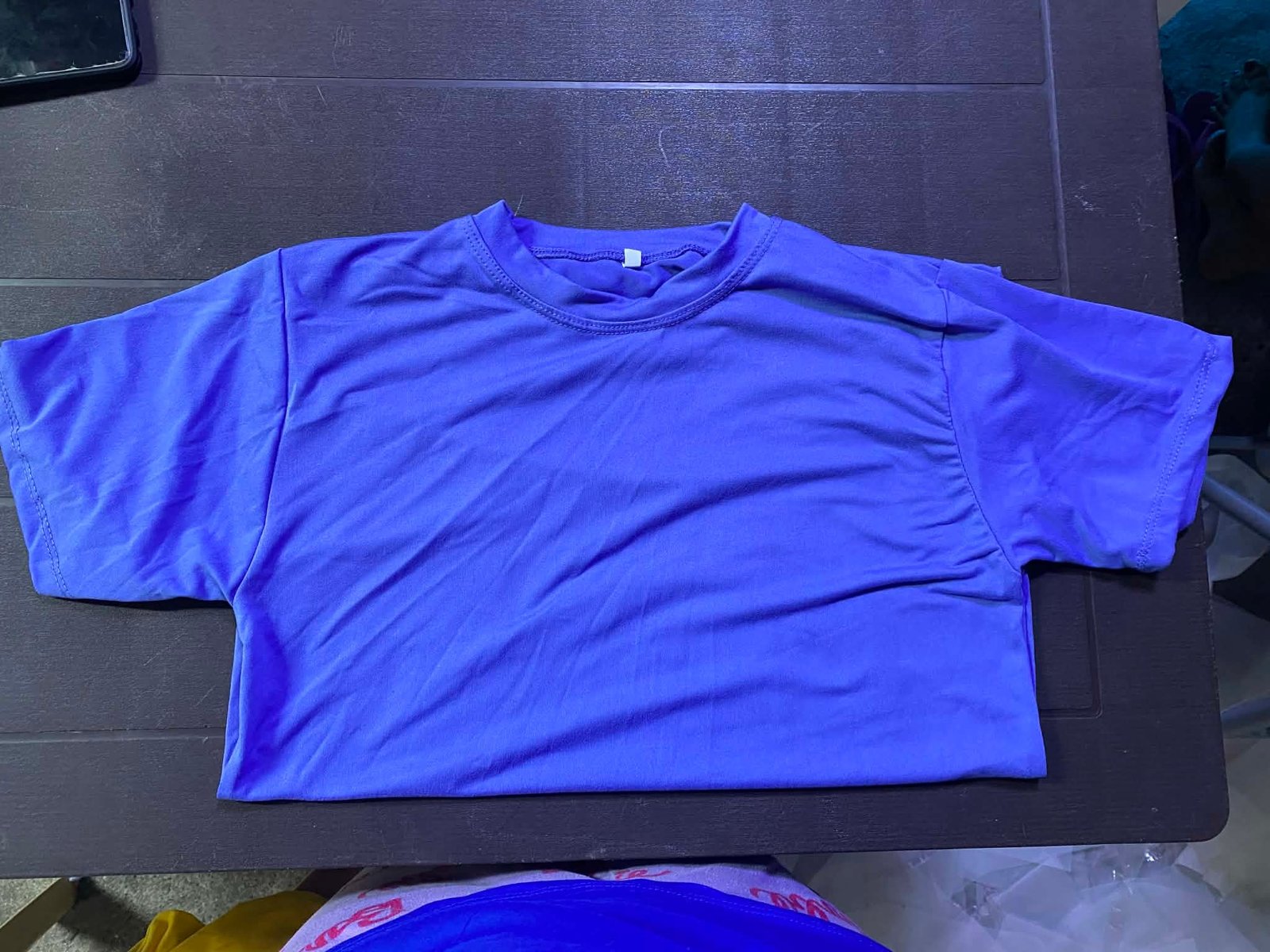 KAZO Round Neck T-Shirts - 180gsm Cotton Spandex - Future Dust front